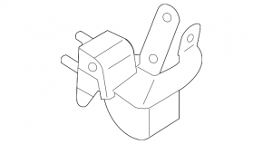 Left tailgate hinge Audi A5 F5 17- 5D