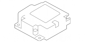 SRS airbag module airbag computer Hyundai Ioniq 17-22 HEV, PHEV