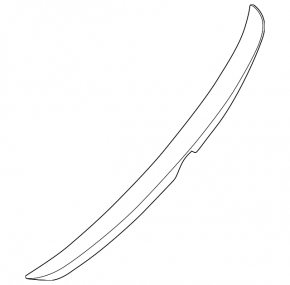 Nissan Sentra 20-24 Trunk Lid Spoiler