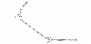 Bonnet Lock Release Cable Front Mercedes GLS-class X166 13-19 OEM