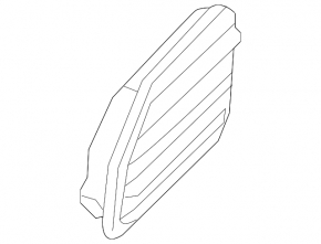 Left ventilation shield Ford Focus mk3 11-18 two fasteners broken