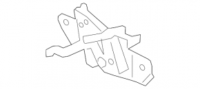 Mazda CX-3 hood lock 16-21