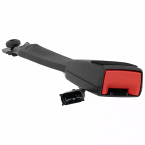 Driver's seat belt latch Ford Fusion mk5 13-16 black, with sensor