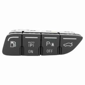 Ford C-max MK2 13-18 trunk lid opening buttons for parking sensors, auto parking, and fuel filler flap