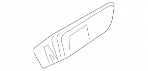 Ford C-max MK2 13-18 trunk lid opening buttons for parking sensors, auto parking, and fuel filler flap