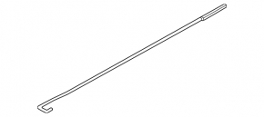 Right trunk lid hinge torsion bar for Mazda 6 18-21
