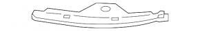 Front bumper mount under headlight right Ford Escape MK3 17-19 rest