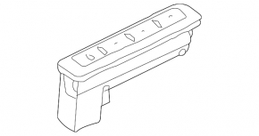 Front Left Seat Memory Buttons VW Tiguan 09-17