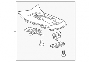 Cadillac ATS 13-shifter cover