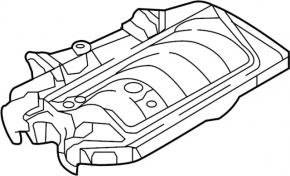 Infiniti QX30 17- Underhood Fuse Box Cover