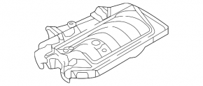 Infiniti QX30 17- Underhood Fuse Box Cover