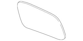 Mirror element right BMW 4 F32/33/36 14-20 heated, aspherical