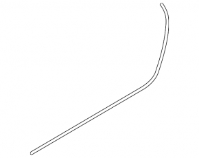 Door seal front left Mini Cooper F56 3d 14-24