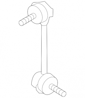 Rear right stabilizer link Nissan Murano 03-07 AWD
