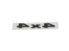 Emblem inscription 4x4 tailgate Jeep Compass 17-24 gray