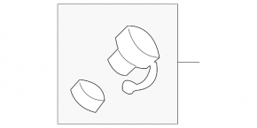 Lexus IS 14-20 Fuel Filler Cap