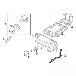 Knock Sensor Ford Explorer 11-19 3.5 T35PDED