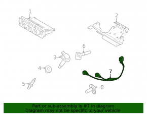 Knock Sensor Ford Explorer 11-19 3.5 T35PDED