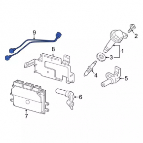 Knock Sensor Ford Explorer 11-19 3.5 T35PDED