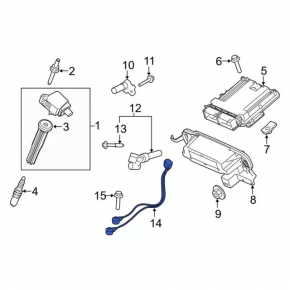 Knock Sensor Ford Explorer 11-19 3.5 T35PDED