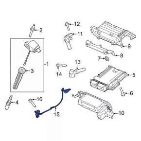 Knock Sensor Ford Explorer 11-19 3.5 T35PDED