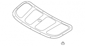 Hyundai Venue 20-25 Hood Insulation