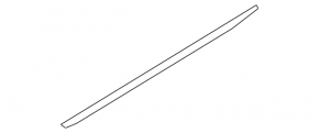 Molding door-glass central rear left Nissan Murano z51 09-14