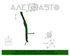 Left tailgate tilt sensor Toyota Highlander 20-