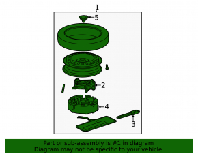 Foam plastic for Chevrolet Malibu 13-15 tool