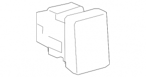 Toyota Rav4 13-18 Interaxle Differential Lock Button