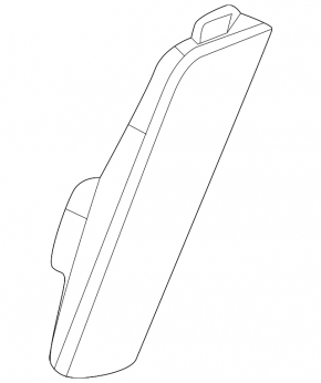 Chevrolet Equinox right front bumper dimensions 22-24
