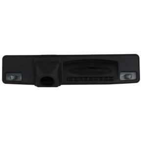 Trunk lid opening button with number plate light, for Ford Focus mk3 15-18 rest 4d camera, camera mount broken