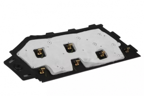 Center console trim side right Chevrolet Volt 16- rear, black