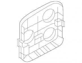 Blind Spot Sensor Bracket Right Infiniti QX50 19-25
