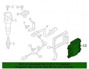 ECU block engine computer Hyundai Sonata 18-19 hybrid