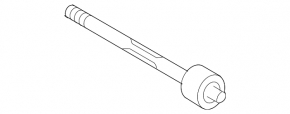 Steering rod right Lexus GS300 GS350 GS430 GS450h 06-11 rwd