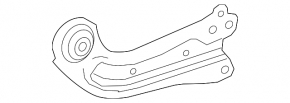 Rear left longitudinal control arm for Lexus ES 19-26