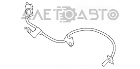 Rear left ABS sensor for Suzuki Kizashi 10-15