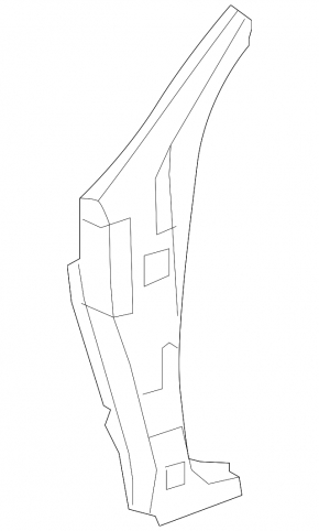 Quarter wing front left Toyota Sequoia 08-16
