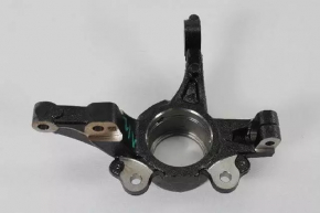 Front right hub with axle Fiat 500L 14- with ABS sensor, rusty