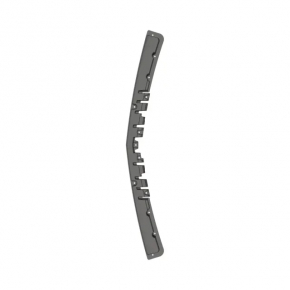 Front bumper reinforcement lower plastic Dodge Challenger 15-23 rest