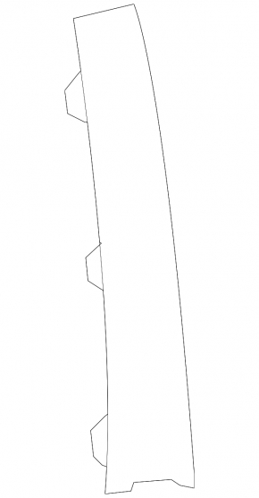 Door trim side front left Lexus GS300 GS350 GS430 GS450h 06-11