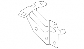Expansion tank bracket for Audi Q5 80A 21-24 MHEV