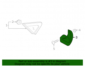 Rear right mudguard Hyundai Elantra UD 14-16