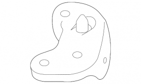 Rear right burdock beam Ford Fiesta 11-19
