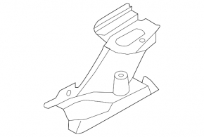 Fuel canister protection Ford Fusion mk5 13-20