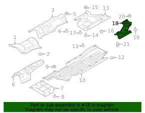 Fuel canister protection Ford Fusion mk5 13-20