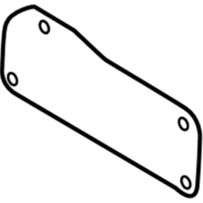 Right tailgate trim Ford Transit Connect MK2 13-23 25 cargo