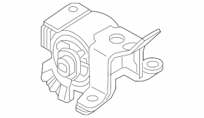 Engine mount left Mazda 6 18-20 2.5 manual transmission