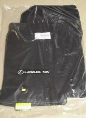 Lexus NX200t NX300 NX300h Front Right Floor Mat, Black, 15-21mm